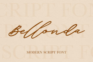 A Professional Review of Bellonda: The Modern Handwritten Font