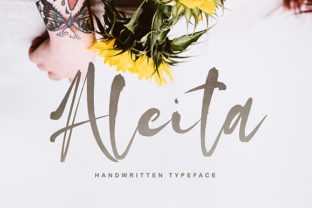 Aleita: A Fresh Handwritten Font for Digital Branding