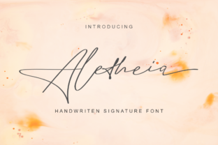Aletheia: An Elegant Script Font for Brand Storytelling