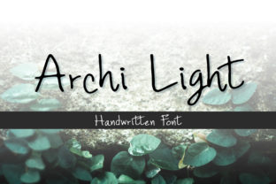 Archi Light: A Sweet Script Font for Standout Branding