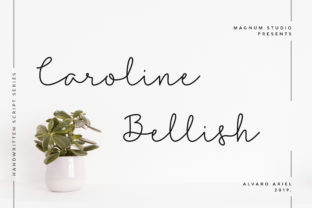 Caroline Bellish: A Modern Script Font for Your Brand Story