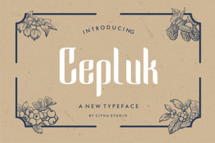 Cepluk: A Serif Font Built for Clarity in Modern Campaigns