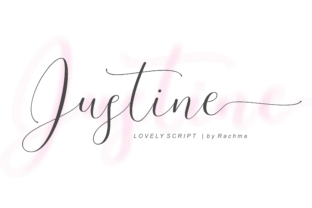 Choosing Justine for Brand Identity and Creative Typography