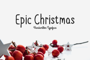 Epic Christmas: A Premium Holiday Font for Marketing and Branding