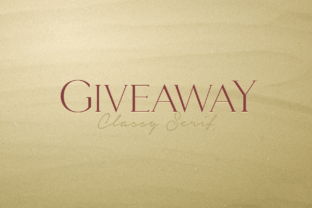 Giveaway: A Stylish Font for Business Branding