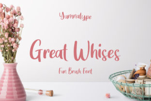 Great Wishes: A Script Font for Editorial Sweetness and Playful Charm