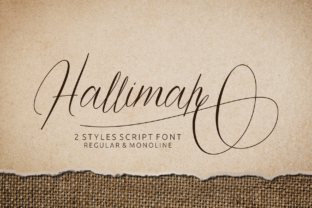 Hallimah: A Beautiful Script Font for Elegant Branding