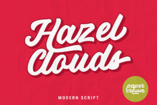 Hazel Clouds: A Modern Script Font for Personal Branding
