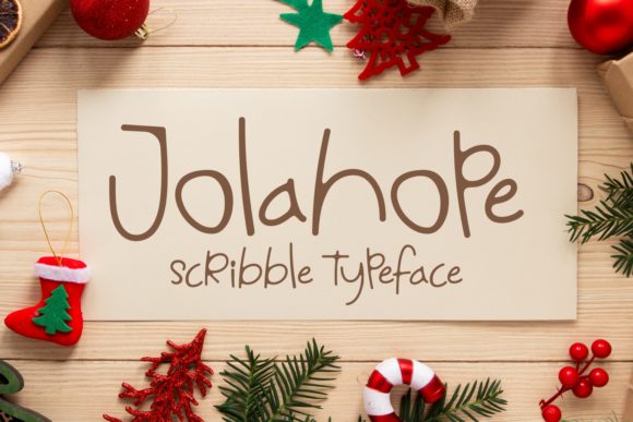 Jolahope: A Sweet Script Font for Editorial Projects