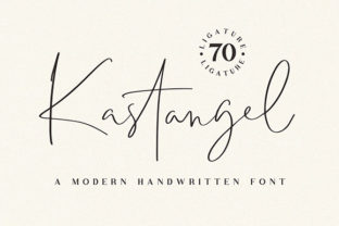 Kastangel: A Timeless Handwritten Font for Branding