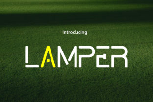 Lamper: The Futuristic Font for Scroll-Stopping Visual Content