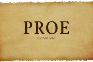 Proe: The Serif Font for Elevated Editorial Design
