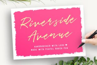 Riverside Avenue: The Sweet and Charming Script Font