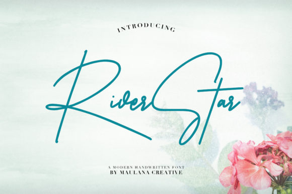 Riverstar Signature Font Review for Brand Designers