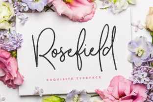 Rosefield: A Script Font That Elevates Your Brand Story