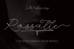 Rossalle: A Bold Script Font for Modern Branding