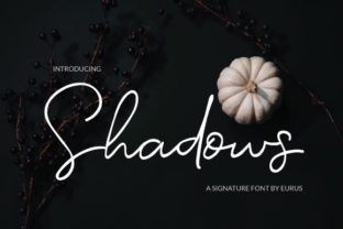 Shadows Font: A Bold and Charming Handwritten Script