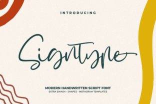 Signtype: Your Font for Authentic & Modern Handwritten Style