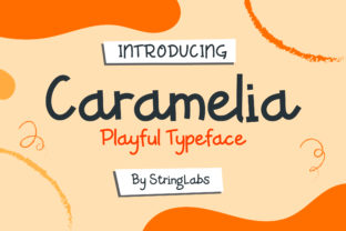The Caramelia Font for Modern Small Business Branding
