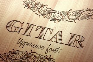 The Editorial Character of Gitar Font