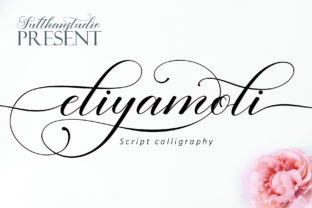 The Eliyamoli Font: A Bold Script for Branding and Craft