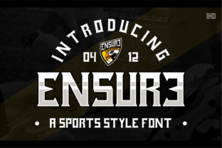 The Ensure Blackletter Font for Digital Designers