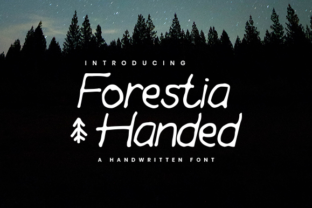 The Forestia Handed Font for Authentic Brand Design