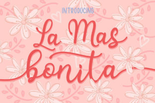 The La Mas Bonita Font: Adding Elegance to Handmade Products