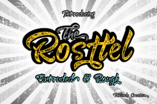 The Rosttel Font: A Retro-Rugged Typeface for Modern Digital Campaigns