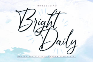 Using Bright Daily for Friendly and Elegant Branding Projects