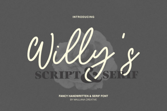 Willy s Font Duo Brings Authentic Handcrafted Feel to Web Design