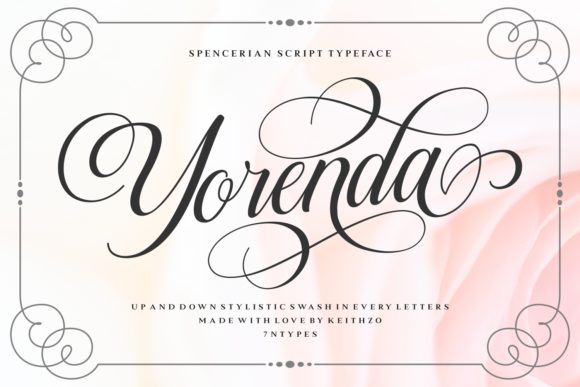 Yorenda: The Bold & Sophisticated Handwritten Script Font