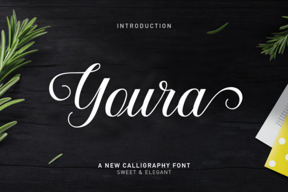 Youra: An Elegant Script Font for Creatives